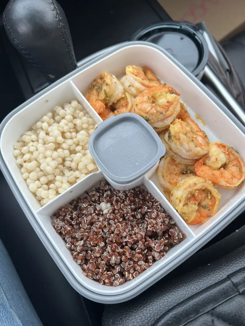 Healthy Quinoa Shrimp Bowl Recipe