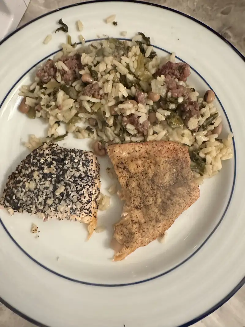 Healthy Salmon and Rice Recipe
