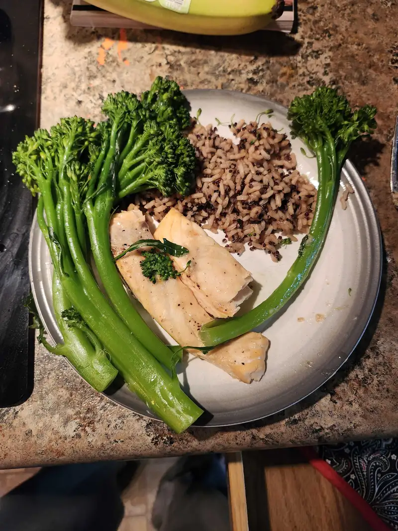 Healthy Salmon and Rice Recipe