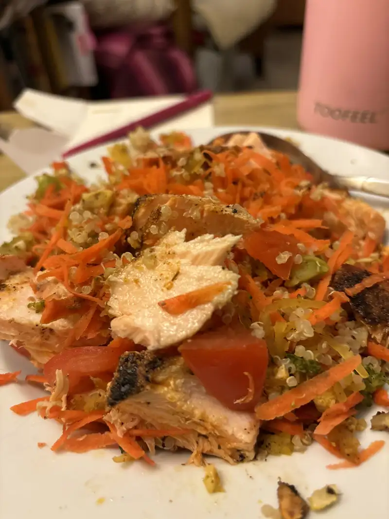 Healthy Salmon Bowl Recipe