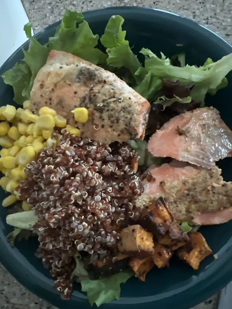Healthy Salmon Bowl Recipe