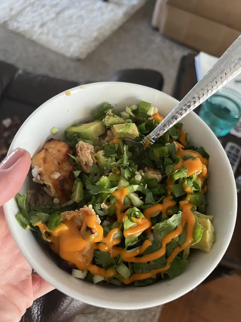 Healthy Salmon Bowl Recipe
