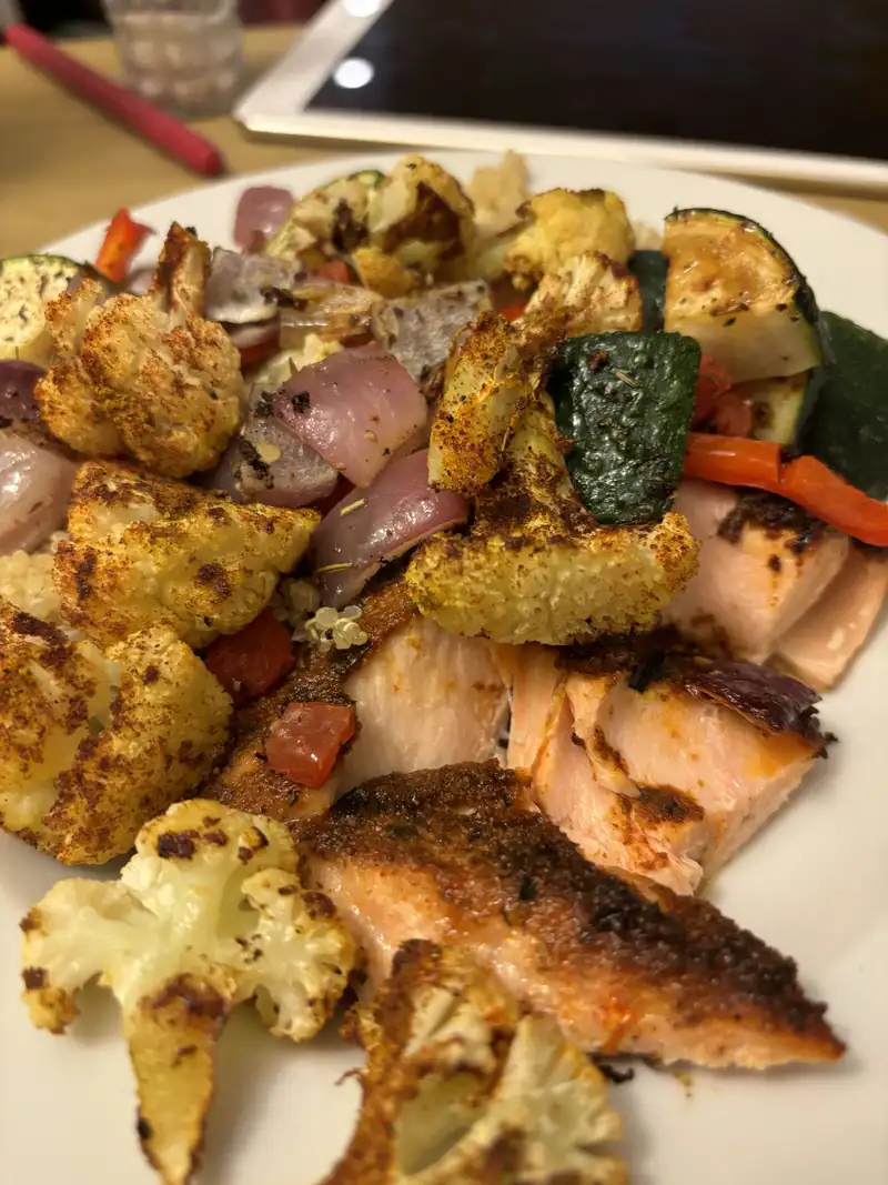 Healthy Salmon Bowl Recipe