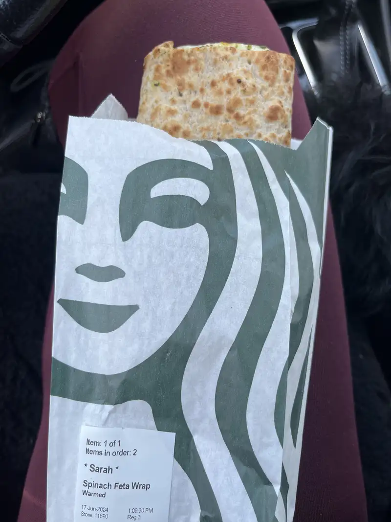 Healthy Spinach Feta Wrap Recipe
