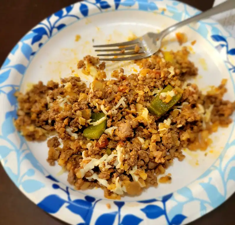 Healthy Stuffed Pepper Skillet Recipe