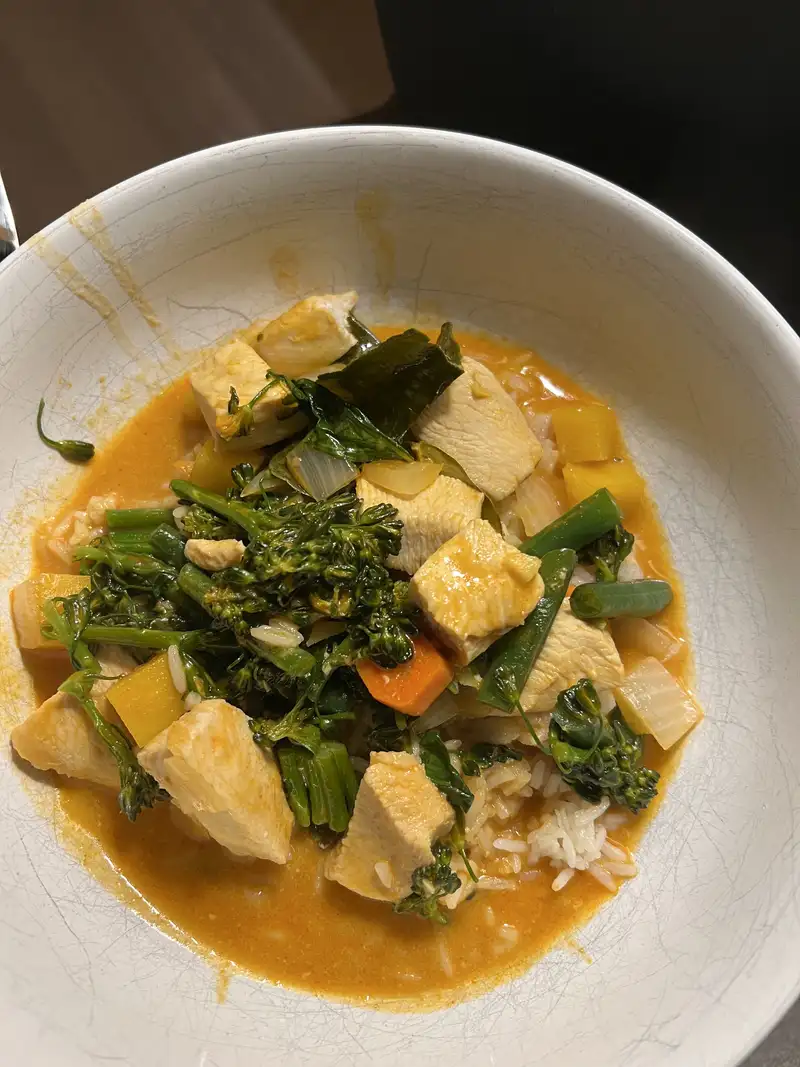 Healthy Thai Curry Chicken Recipe