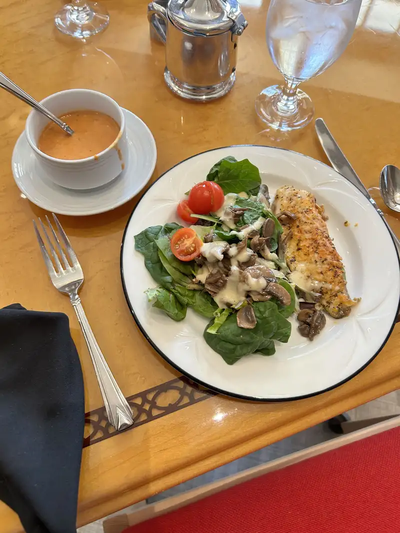 Healthy Tilapia Spinach Salad Recipe