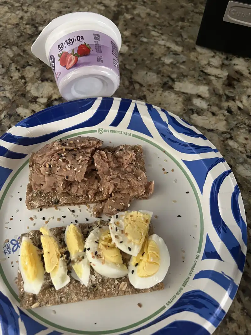 Healthy Tuna Salad Recipe with Egg