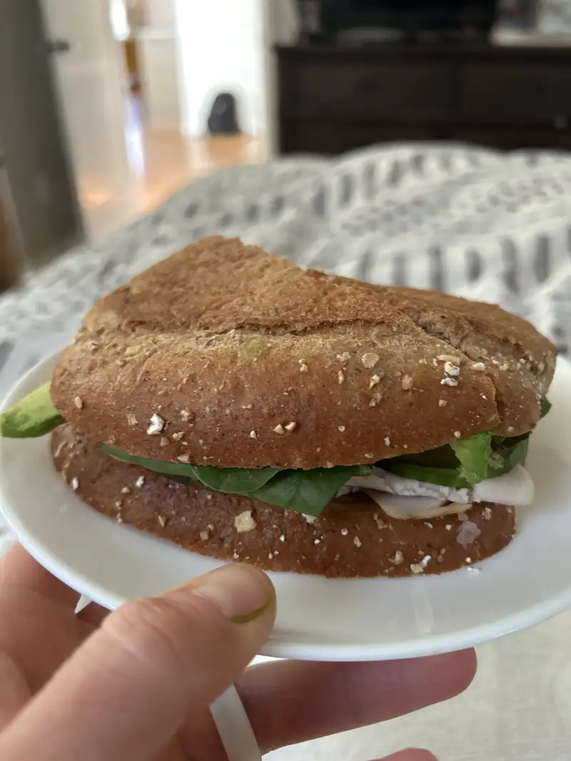 Healthy Turkey Avocado Sandwich Recipe