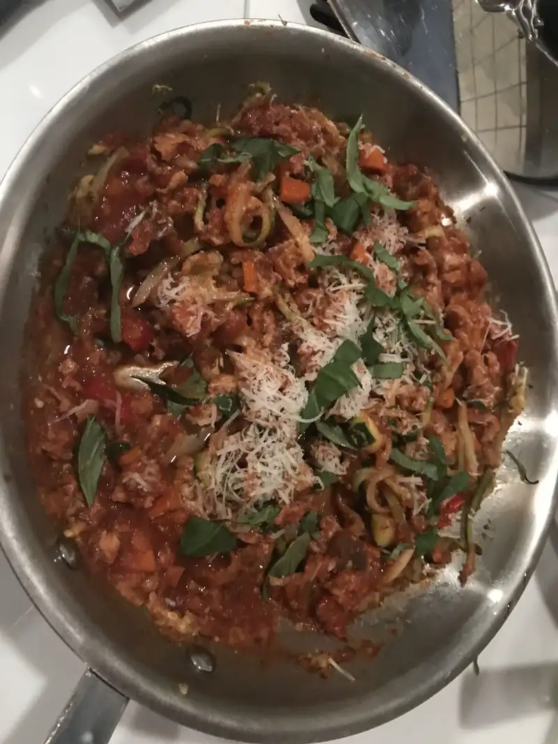 Healthy Turkey Bolognese Recipe