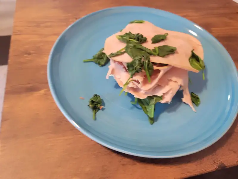 Healthy Turkey Spinach Sandwich Recipe