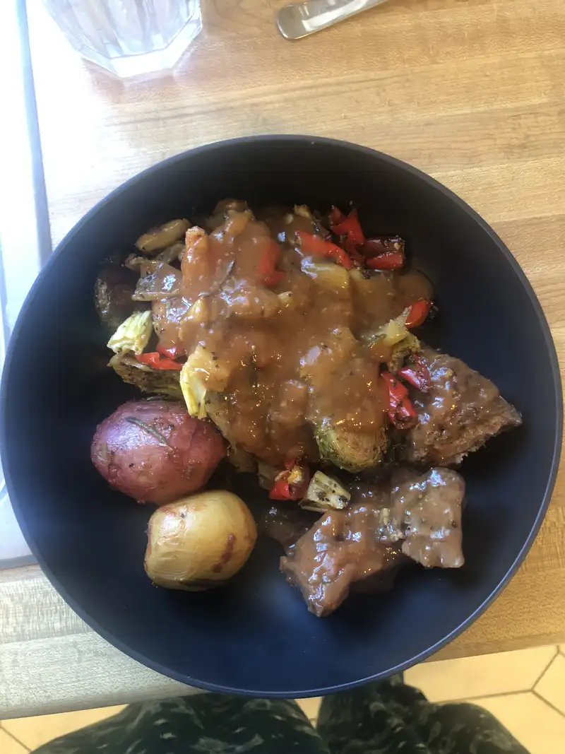 Healthy Venison Roast and Veggie Bowl Recipe