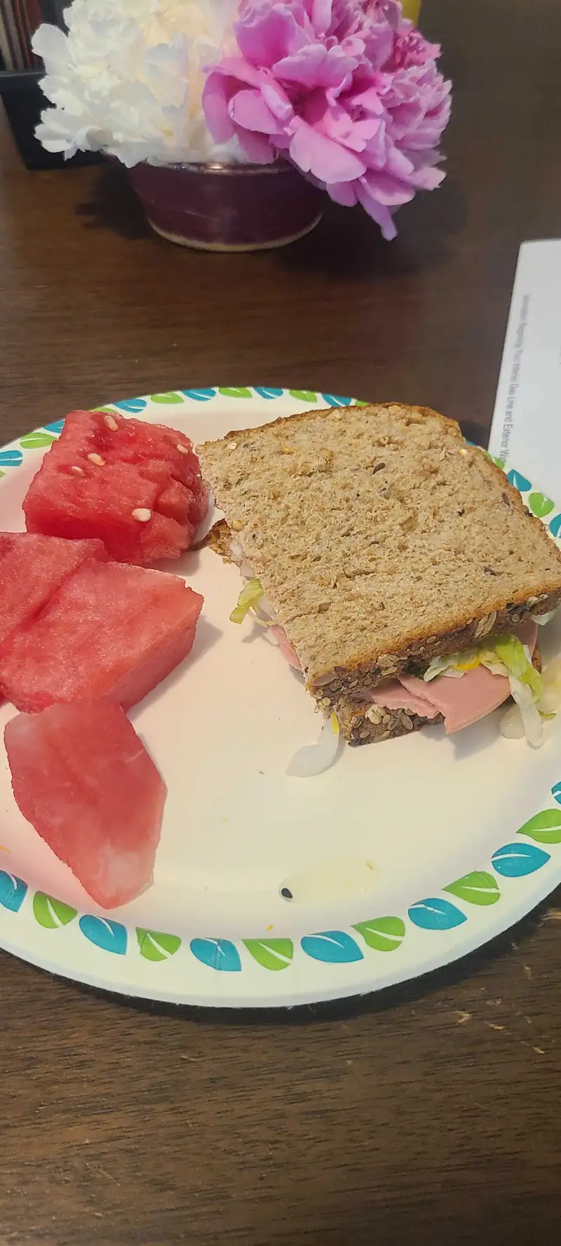 Healthy Whole Grain Bologna Sandwich Recipe
