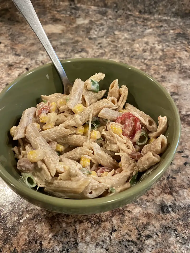 Healthy Whole Wheat Pasta Salad Recipe